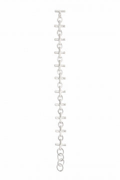 Load image into Gallery viewer, m.a+ cross multiple silver cross bracelet / AB+++ AG (SILVER)