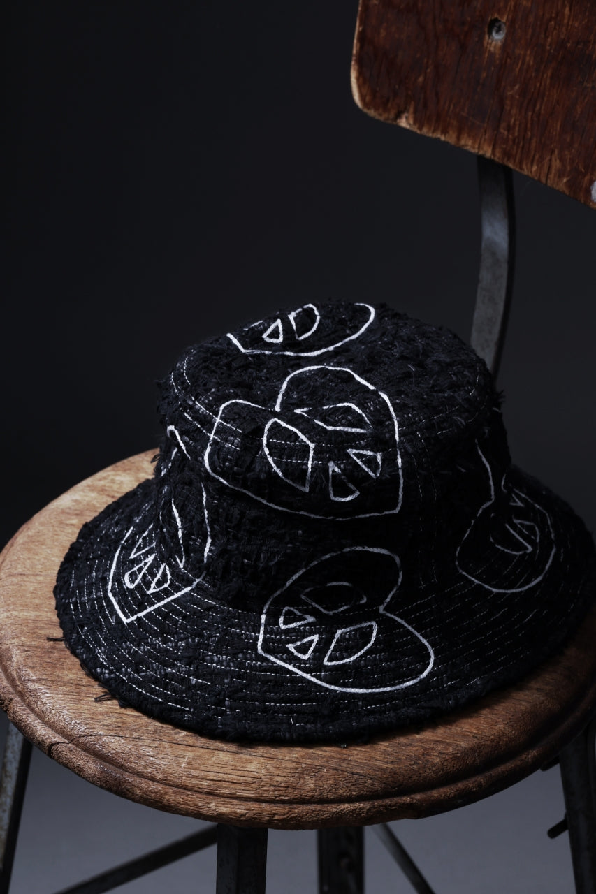 READYMADE TWEED BUCKET HAT (BLACK #B)