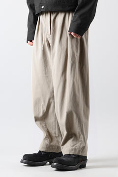 画像をギャラリービューアに読み込む, CAPERTICA BALLOON PANTS / BARATHEA CLOTH (BEIGE)