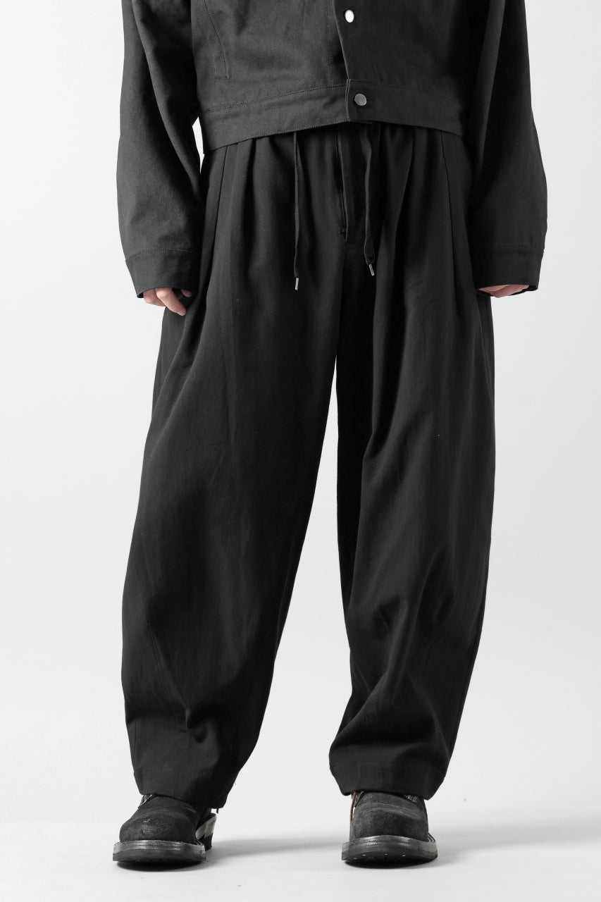 CAPERTICA BALLOON PANTS / BARATHEA CLOTH (BLACK)