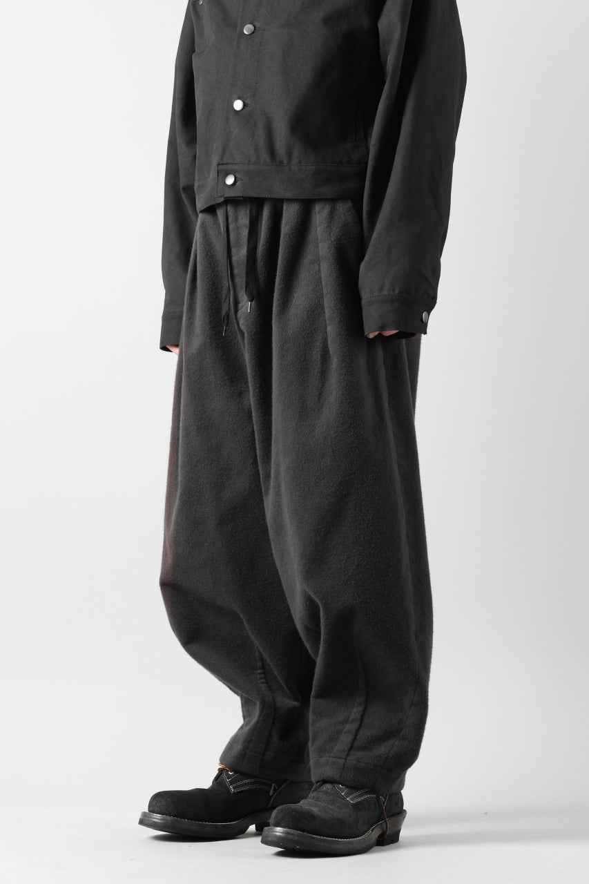 CAPERTICA BALLOON PANTS / NAPPING MOLESKIN (CHARCOAL)