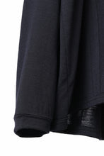 Load image into Gallery viewer, CAPERTICA BINDER TURTLE NECK TOP / SUPER 140s WASHABLE WOOL DC-JERSEY (MID NIGHT)