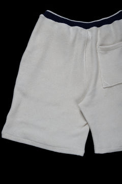 画像をギャラリービューアに読み込む, CHANGES x LOOM exclusive REMAKE SHORTS / VINTAGE COTTON KNIT (WHITE)