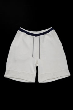 画像をギャラリービューアに読み込む, CHANGES x LOOM exclusive REMAKE SHORTS / VINTAGE COTTON KNIT (WHITE)