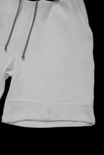 画像をギャラリービューアに読み込む, CHANGES x LOOM exclusive REMAKE SHORTS / VINTAGE COTTON KNIT (WHITE)