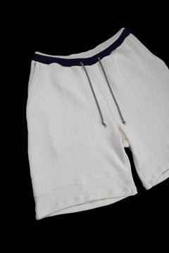 画像をギャラリービューアに読み込む, CHANGES x LOOM exclusive REMAKE SHORTS / VINTAGE COTTON KNIT (WHITE)