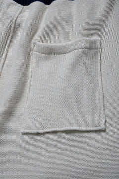 画像をギャラリービューアに読み込む, CHANGES x LOOM exclusive REMAKE SHORTS / VINTAGE COTTON KNIT (WHITE)