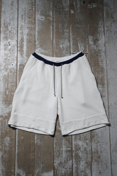画像をギャラリービューアに読み込む, CHANGES x LOOM exclusive REMAKE SHORTS / VINTAGE COTTON KNIT (WHITE)