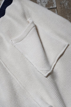 画像をギャラリービューアに読み込む, CHANGES x LOOM exclusive REMAKE SHORTS / VINTAGE COTTON KNIT (WHITE)