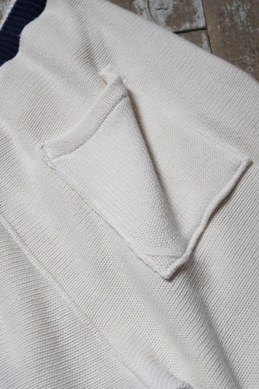 画像をギャラリービューアに読み込む, CHANGES x LOOM exclusive REMAKE SHORTS / VINTAGE COTTON KNIT (WHITE)