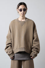 画像をギャラリービューアに読み込む, entire studios BOX CREW SWEAT PULLOVER (CORK)