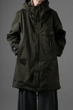 画像をギャラリービューアに読み込む, Ten c CYCLONE PARKA / GARMENT DYED OJJ (DARK GREEN)