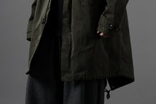 画像をギャラリービューアに読み込む, Ten c CYCLONE PARKA / GARMENT DYED OJJ (DARK GREEN)