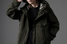 画像をギャラリービューアに読み込む, Ten c CYCLONE PARKA / GARMENT DYED OJJ (DARK GREEN)