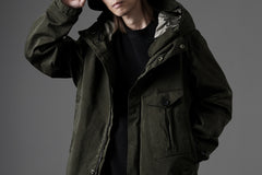 画像をギャラリービューアに読み込む, Ten c CYCLONE PARKA / GARMENT DYED OJJ (DARK GREEN)