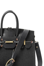 画像をギャラリービューアに読み込む, ierib exclusive 2Way Bark Bag 30 / Heavy Linen Canvas + Saddle Leather (BLACK #C)