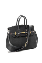 画像をギャラリービューアに読み込む, ierib exclusive 2Way Bark Bag 30 / Heavy Linen Canvas + Saddle Leather (BLACK #C)
