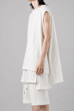 画像をギャラリービューアに読み込む, A.F ARTEFACT GRADIENT PLAID PATTERN SHIVA LONG SLEEVE TOPS (CREAM)