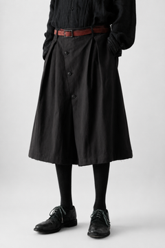 画像をギャラリービューアに読み込む, Professor.E BUTTON DRAFT SHORTS (BLACK)