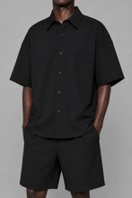 Load image into Gallery viewer, entire studios SHORT SLEEVE SHIRT (BLACK)