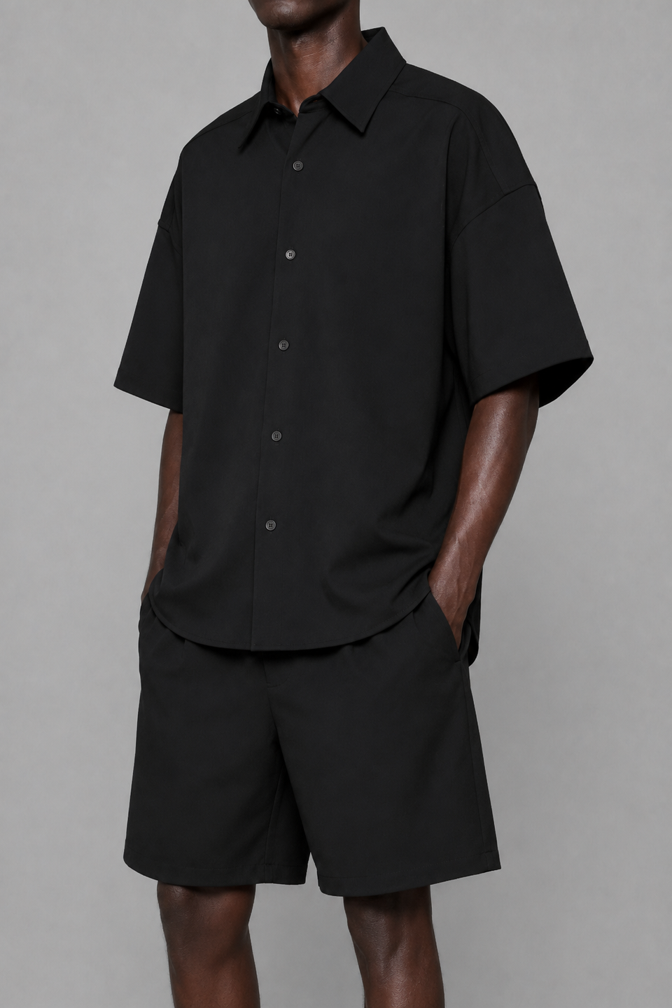 Load image into Gallery viewer, entire studios SHORT SLEEVE SHIRT (BLACK)