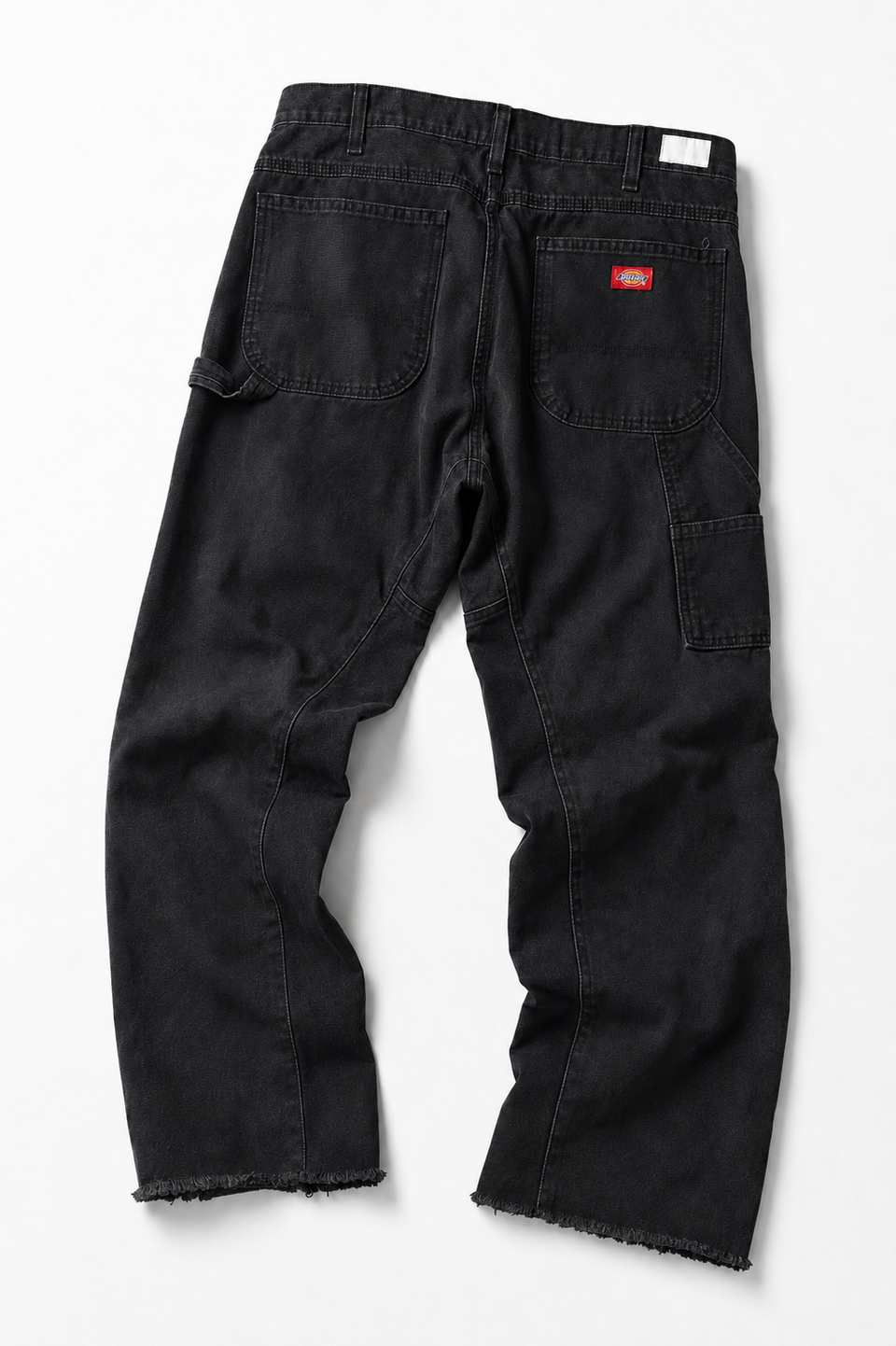 画像をギャラリービューアに読み込む, CHANGES x LOOM exclusive REMAKE REGULAR FIT CARPENTER PANTS / VINTAGE DUCK FABRIC (STONE WASHED) (BLACK #F)