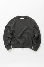画像をギャラリービューアに読み込む, entire studios POD CREW SWEAT (WASHED BLACK)