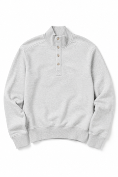 画像をギャラリービューアに読み込む, entire studios PORT PULLOVER SWEAT (HEATHER GREY)