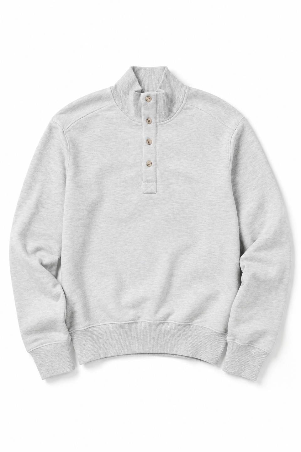 画像をギャラリービューアに読み込む, entire studios PORT PULLOVER SWEAT (HEATHER GREY)