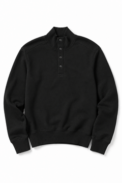 画像をギャラリービューアに読み込む, entire studios PORT PULLOVER SWEAT (BLACK)