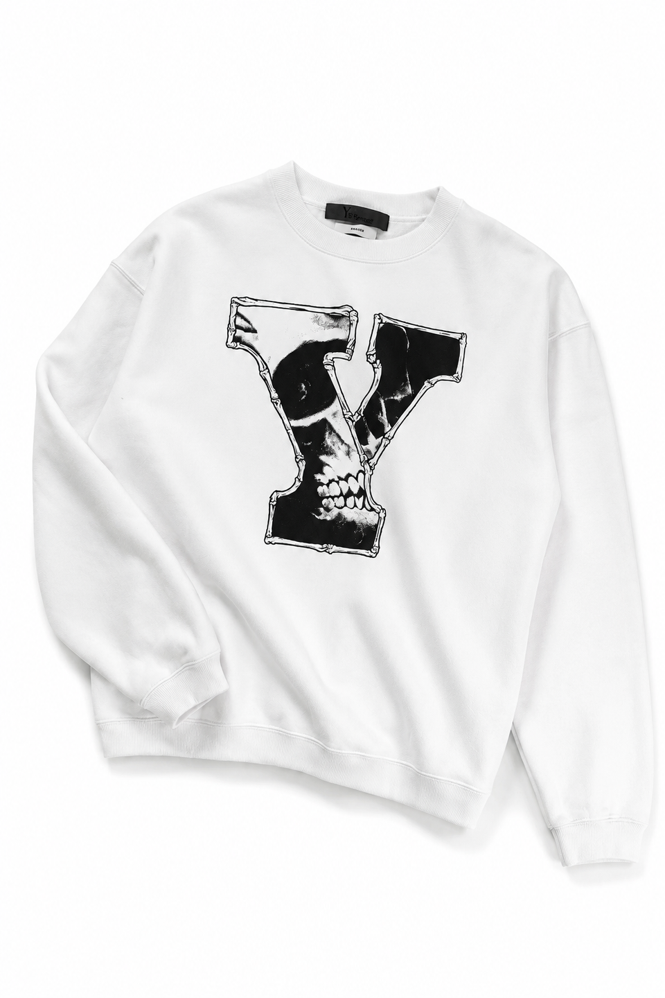 画像をギャラリービューアに読み込む, Y's for men x MASSES SWEAT SHIRT / PRINT A (WHITE)