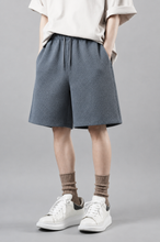 画像をギャラリービューアに読み込む, D-VEC WAFFLE KNIT SHORT PANTS (SEA SPRAY)