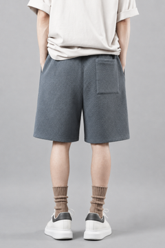 画像をギャラリービューアに読み込む, D-VEC WAFFLE KNIT SHORT PANTS (SEA SPRAY)