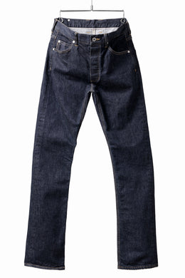 ISAMU KATAYAMA BACKLASH THE DENIM SELVEDGE DENIM STRAIGHT PANTS (INDIGO / ONE WASH)