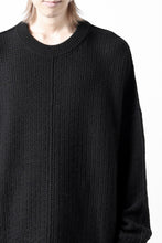 画像をギャラリービューアに読み込む, D-VEC FISHERMANS KNIT CREW (BLACK)