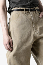 画像をギャラリービューアに読み込む, entire studios TASK TROUSERS / 16.0oz COTTON CANVAS (DUST)