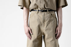 画像をギャラリービューアに読み込む, entire studios TASK TROUSERS / 16.0oz COTTON CANVAS (DUST)