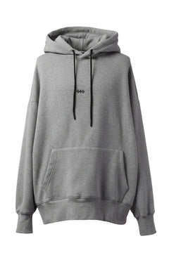 Load image into Gallery viewer, 【SAMPLE SALE】A.F ARTEFACT BOMBERHEAT® BACK LOGO HOODIE (LIGHT GREY)