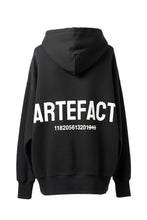 画像をギャラリービューアに読み込む, A.F ARTEFACT BACK LOGO SWEAT HOODIE (BLACK)