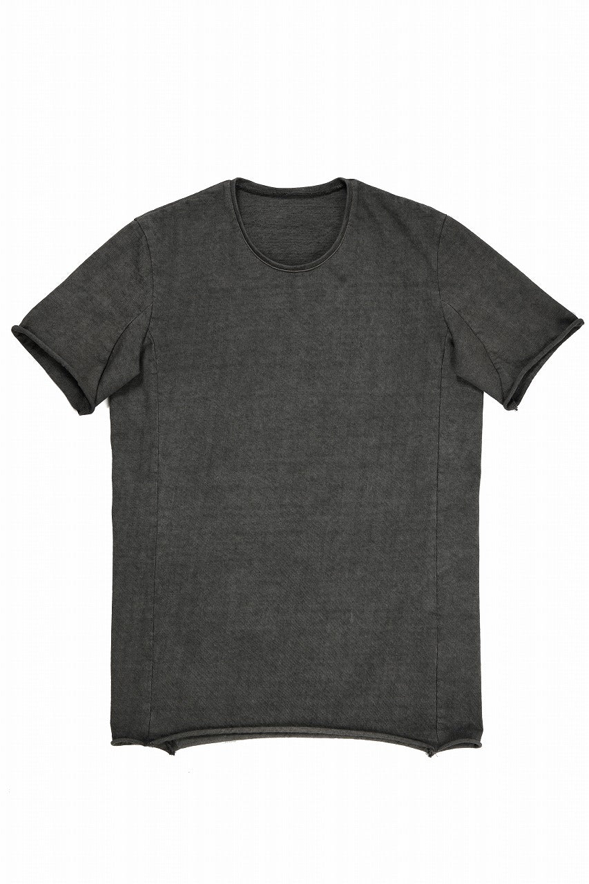 画像をギャラリービューアに読み込む, black crow x LOOM exclusive short sleeve tops / dyed medium cotton jersey (中墨)