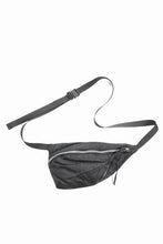 Load image into Gallery viewer, werkschwarz FANNY WAIST BAG / ROUGH WASHED NYLON (BLACK)