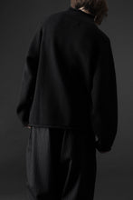 画像をギャラリービューアに読み込む, Y&#39;s for men x MASSES MOCK NECK PULL OVER / WOOL KNIT (BLACK)