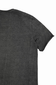 画像をギャラリービューアに読み込む, black crow x LOOM exclusive short sleeve tops / dyed medium cotton jersey (中墨)