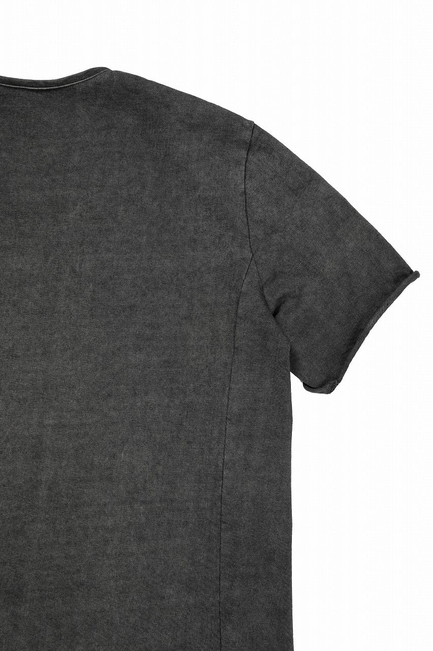 画像をギャラリービューアに読み込む, black crow x LOOM exclusive short sleeve tops / dyed medium cotton jersey (中墨)