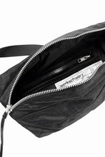 Load image into Gallery viewer, werkschwarz FANNY WAIST BAG / ROUGH WASHED NYLON (BLACK)