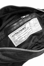 Load image into Gallery viewer, werkschwarz FANNY WAIST BAG / ROUGH WASHED NYLON (BLACK)