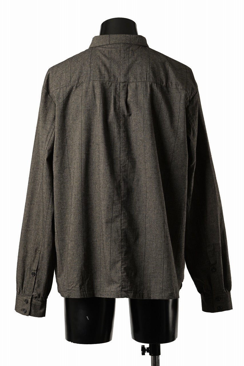 美品 Aleksandr Manamis Brown Stripe Shirt Aleksandr Manamis CLASSIC SUMMER SHIRT (STRIPED)の商品ページ
