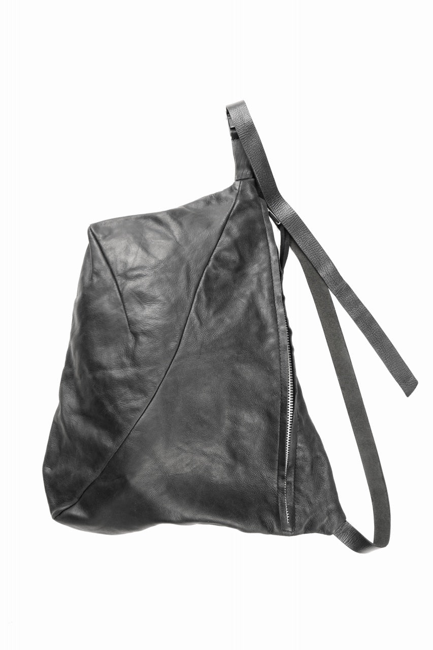 Load image into Gallery viewer, werkschwarz exclusive SHOULDER BAG 21p / PULL UP COW LEATHER (BLACK)
