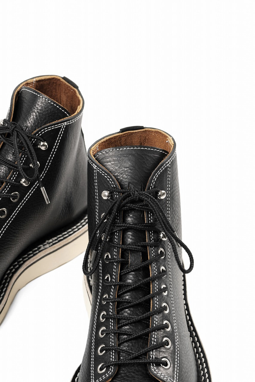 画像をギャラリービューアに読み込む, Portaille x LOOM exclusive MONKEY LACE UP SHOES / TOSCANO VOLANATO (BLACK x WHITE)