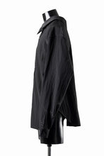 画像をギャラリービューアに読み込む, A.F ARTEFACT BACK FACE SHIRTS / WOOL NYLON (BLACK)